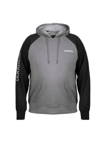 Shimano Pull Over Hoodie Cor:Grey Tam. XXL